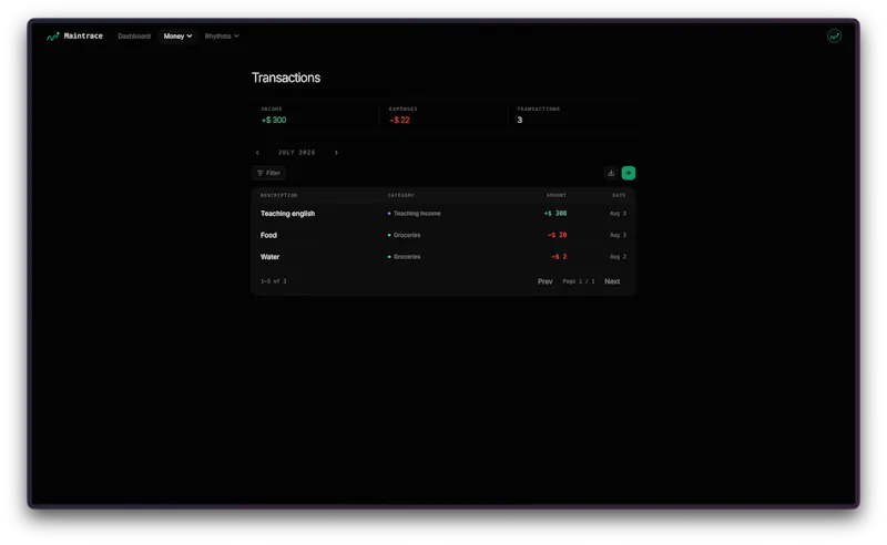 Maintrace screenshot 6