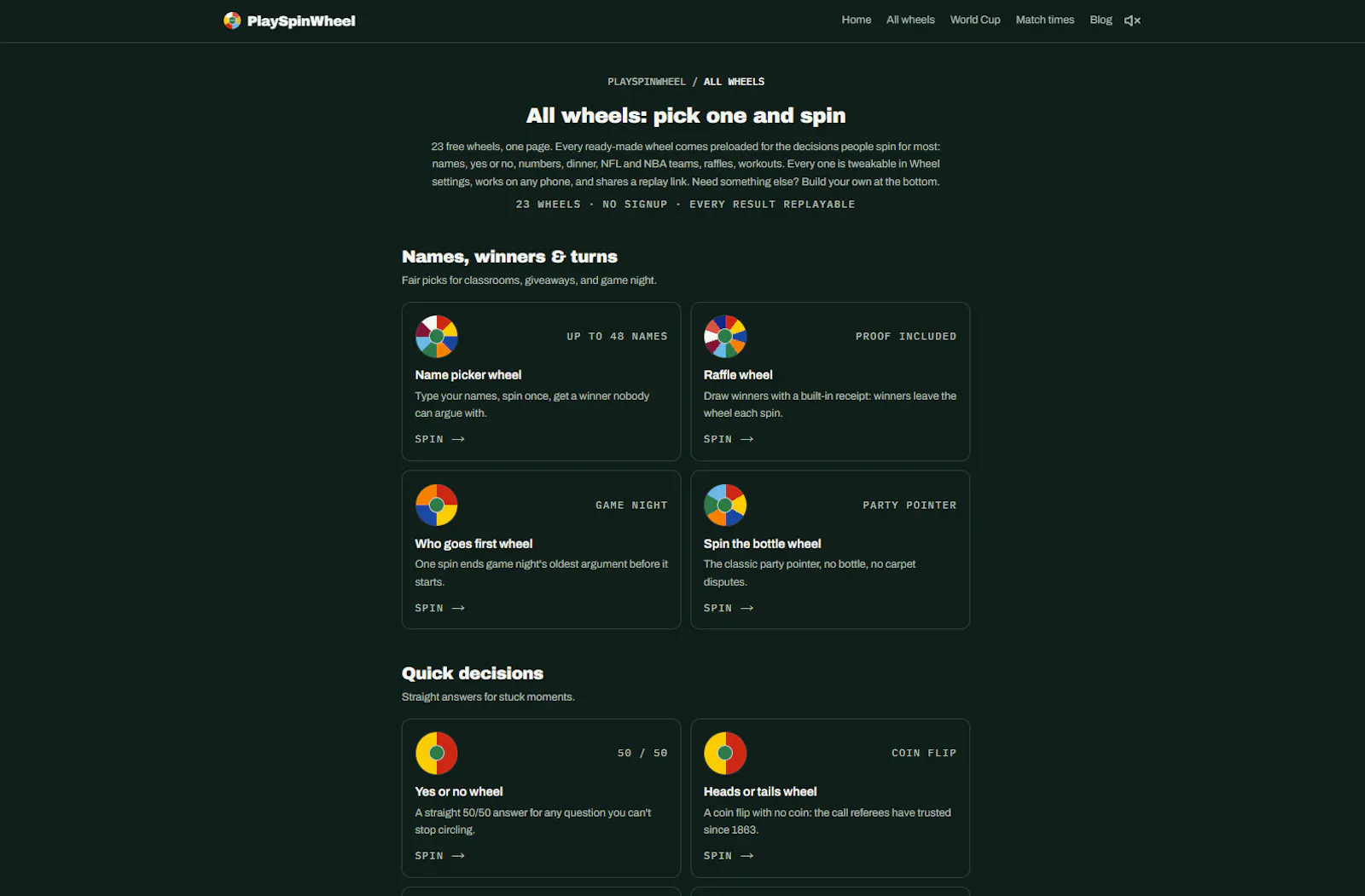 PlaySpinWheel screenshot 5