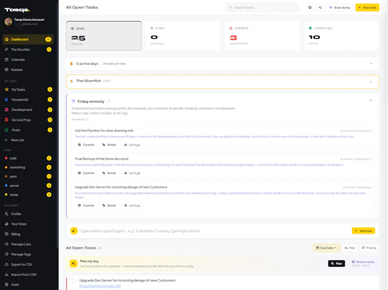 Tasqs screenshot 4