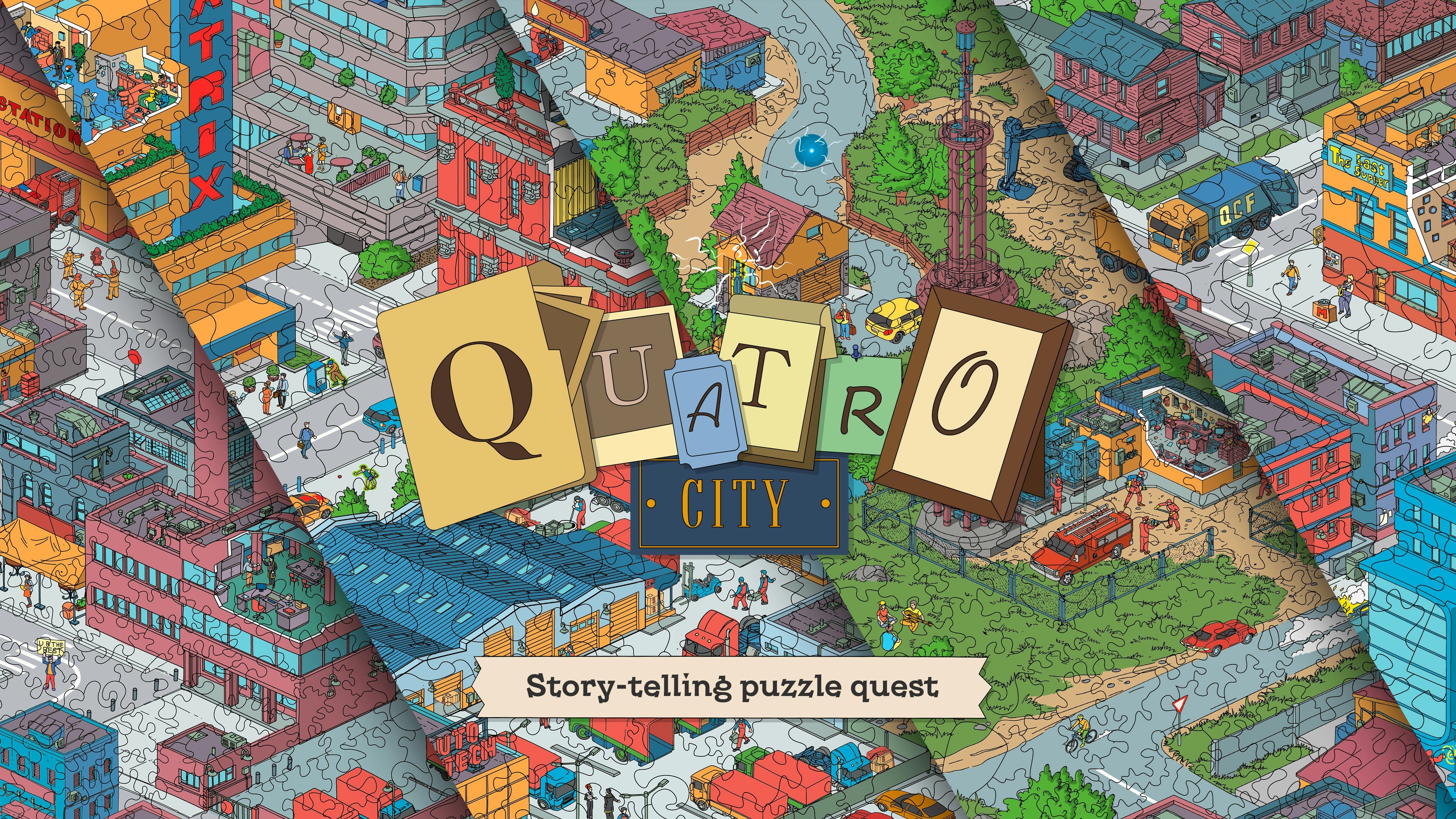 Quatro City by享受木材和困惑媒体4
