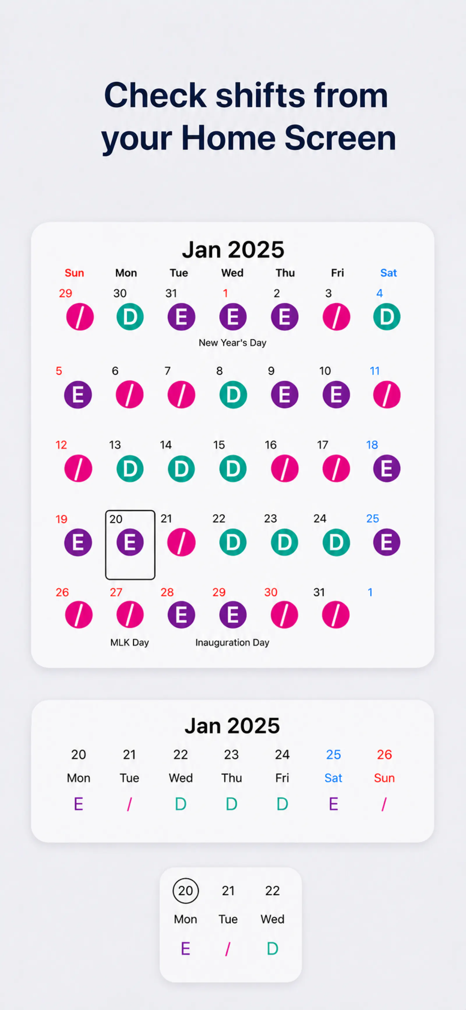 ShiftMate - Nurse shift calendar screenshot 7