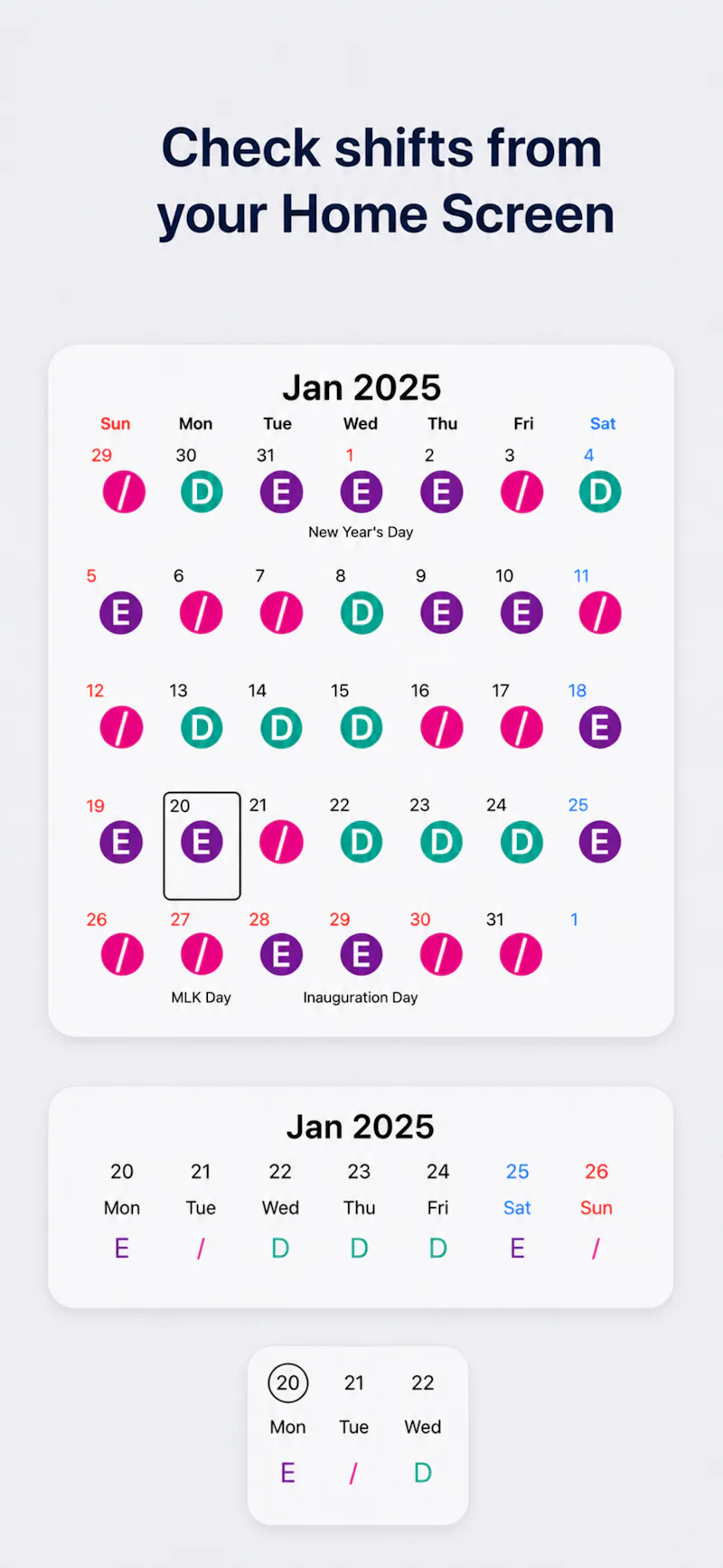 ShiftMate - Nurse shift calendar screenshot 7