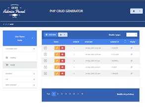 PHP CRUD Generator gallery image