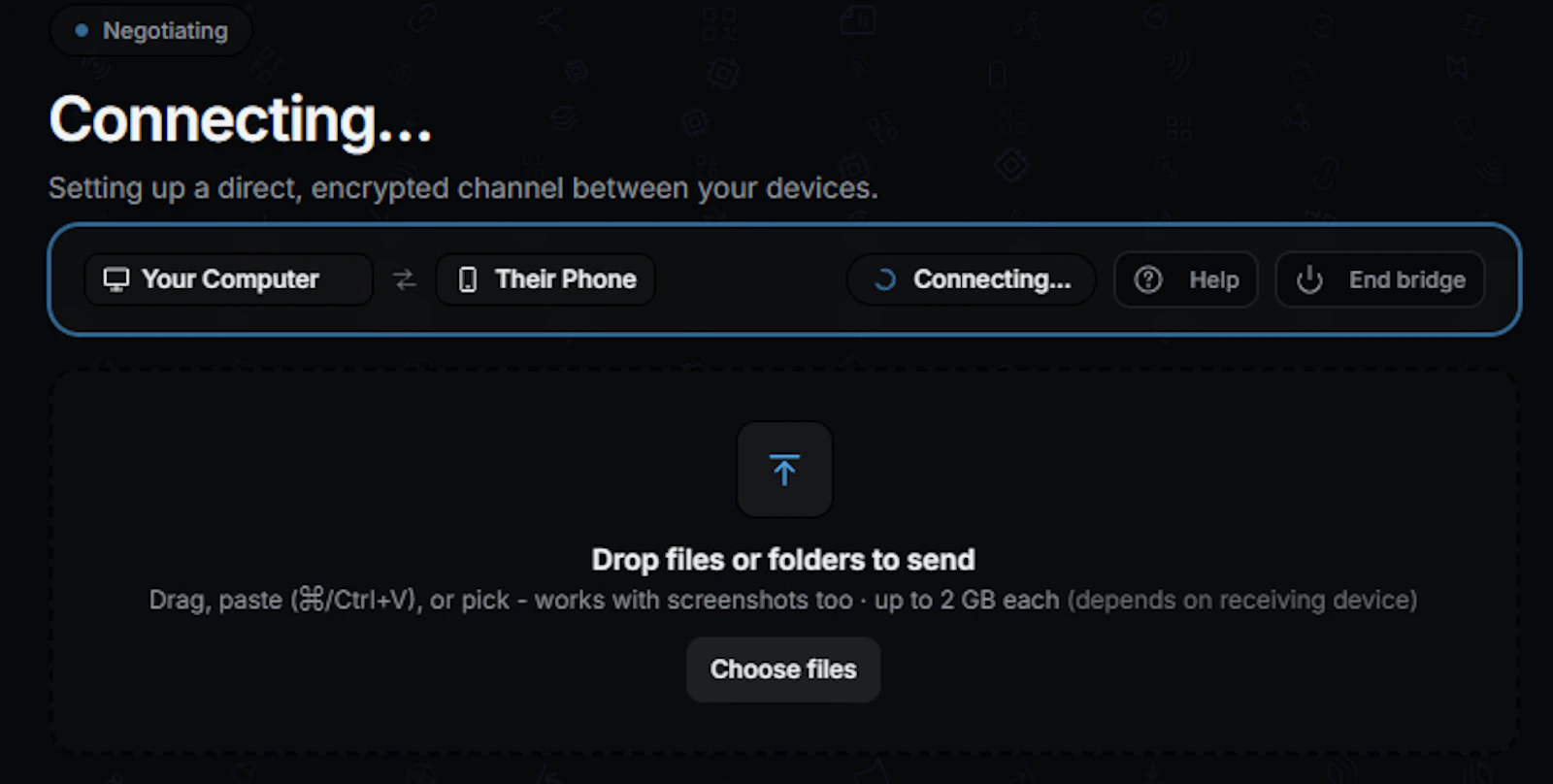 QuickBridge: AirDrop for Any Device screenshot 6