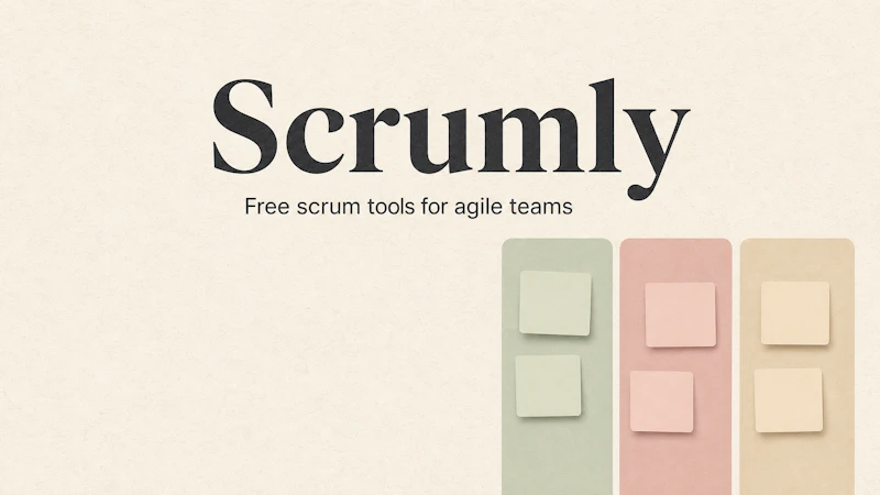 Scrumly Tools screenshot 1