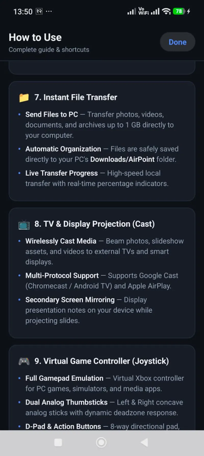 Airpoint: Presenter, Trackpad & manymore screenshot 28