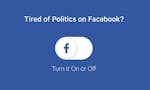 Facebook Politics Filter image