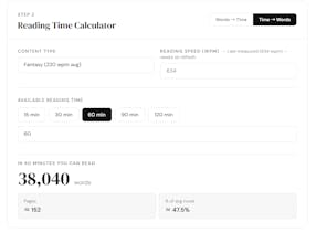 MyReadingSpeed gallery image