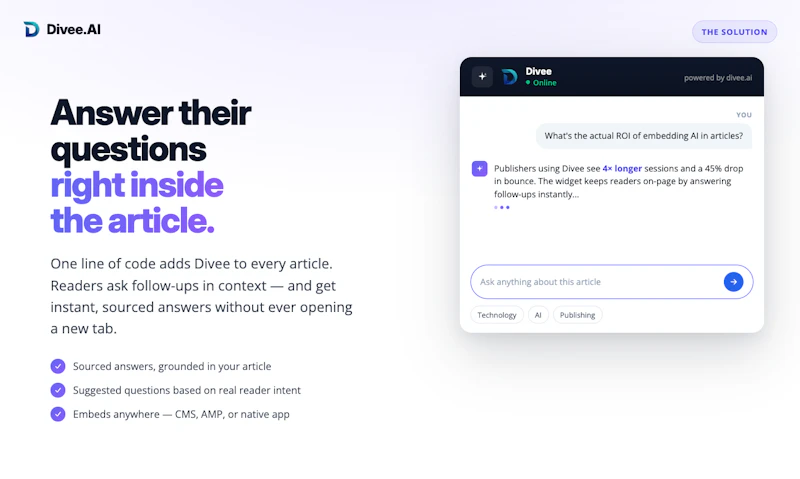 Divee.AI screenshot 5