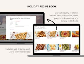 Christmas Planner Notion Template gallery image
