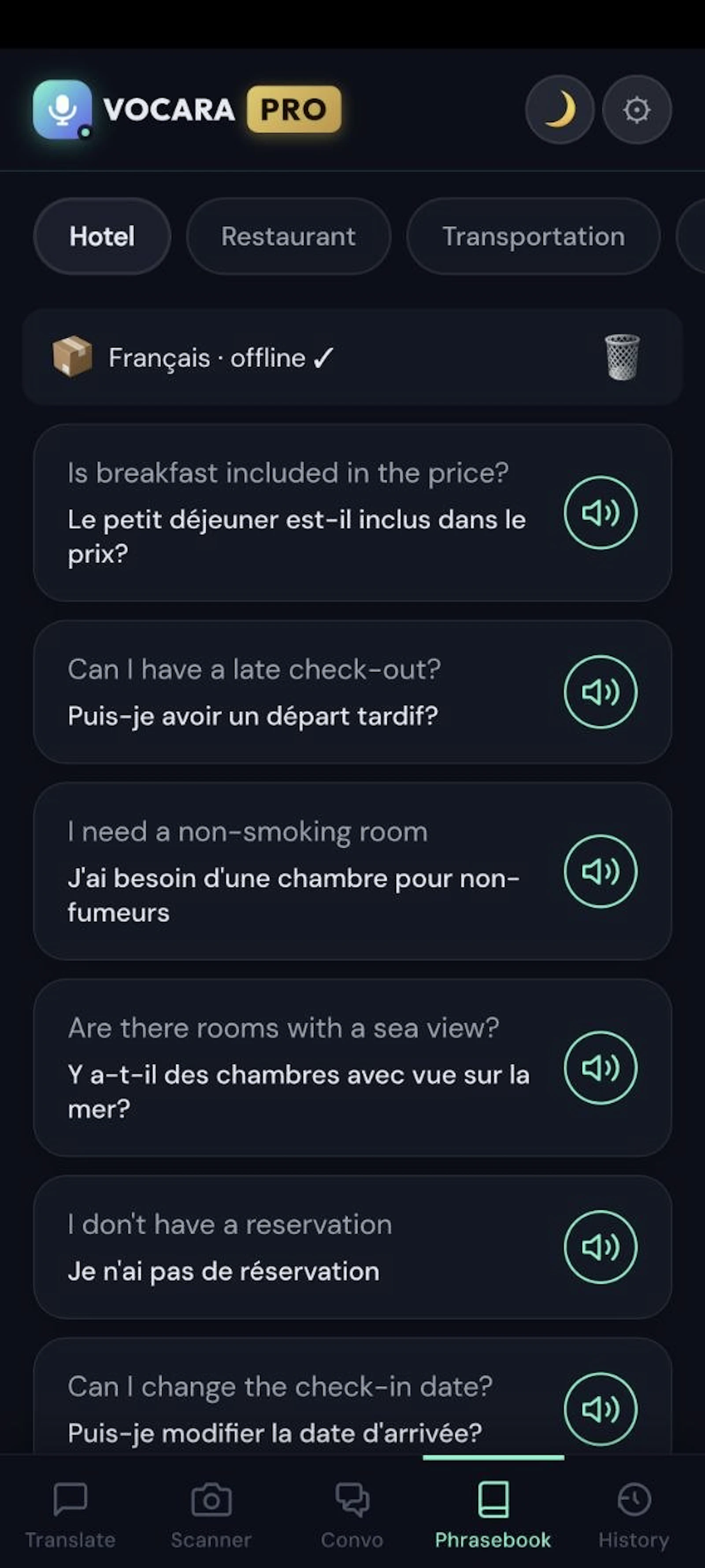 VOCARA: AI Translator for Android screenshot 6