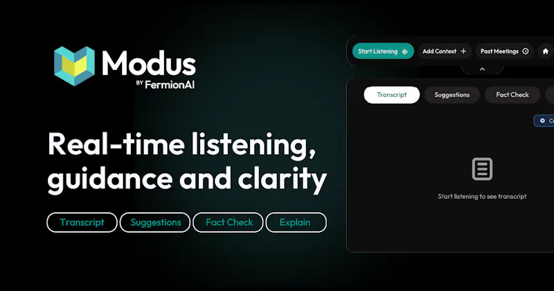 Modus screenshot 1
