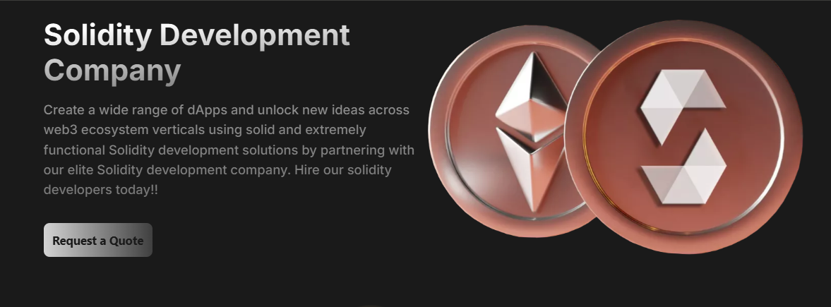 Solidity Development Company - Main product screenshot demonstrating key features and user interface