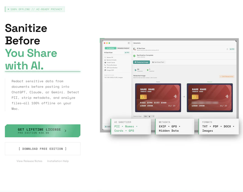 MetaVeils screenshot 1