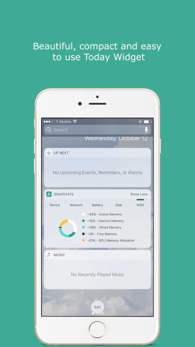 SnapStats - iOS Widget