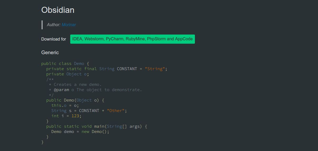 Color Themes gallery image