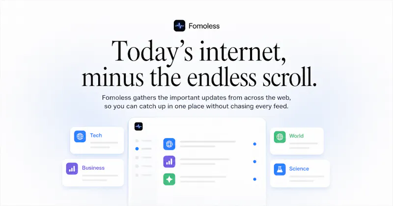 Fomoless screenshot 1