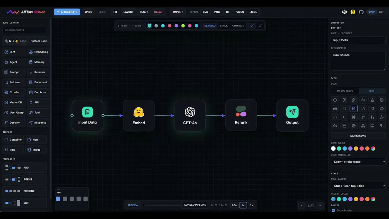 AIFlow Motion screenshot 1 (video preview)