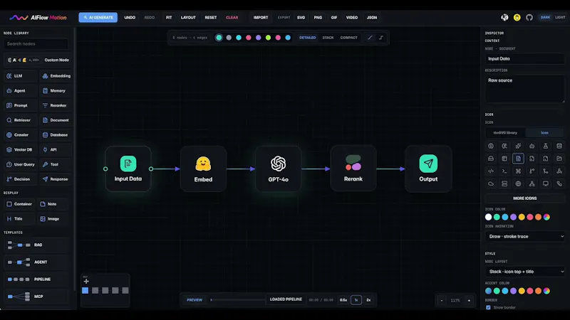 AIFlow Motion screenshot 1 (video preview)