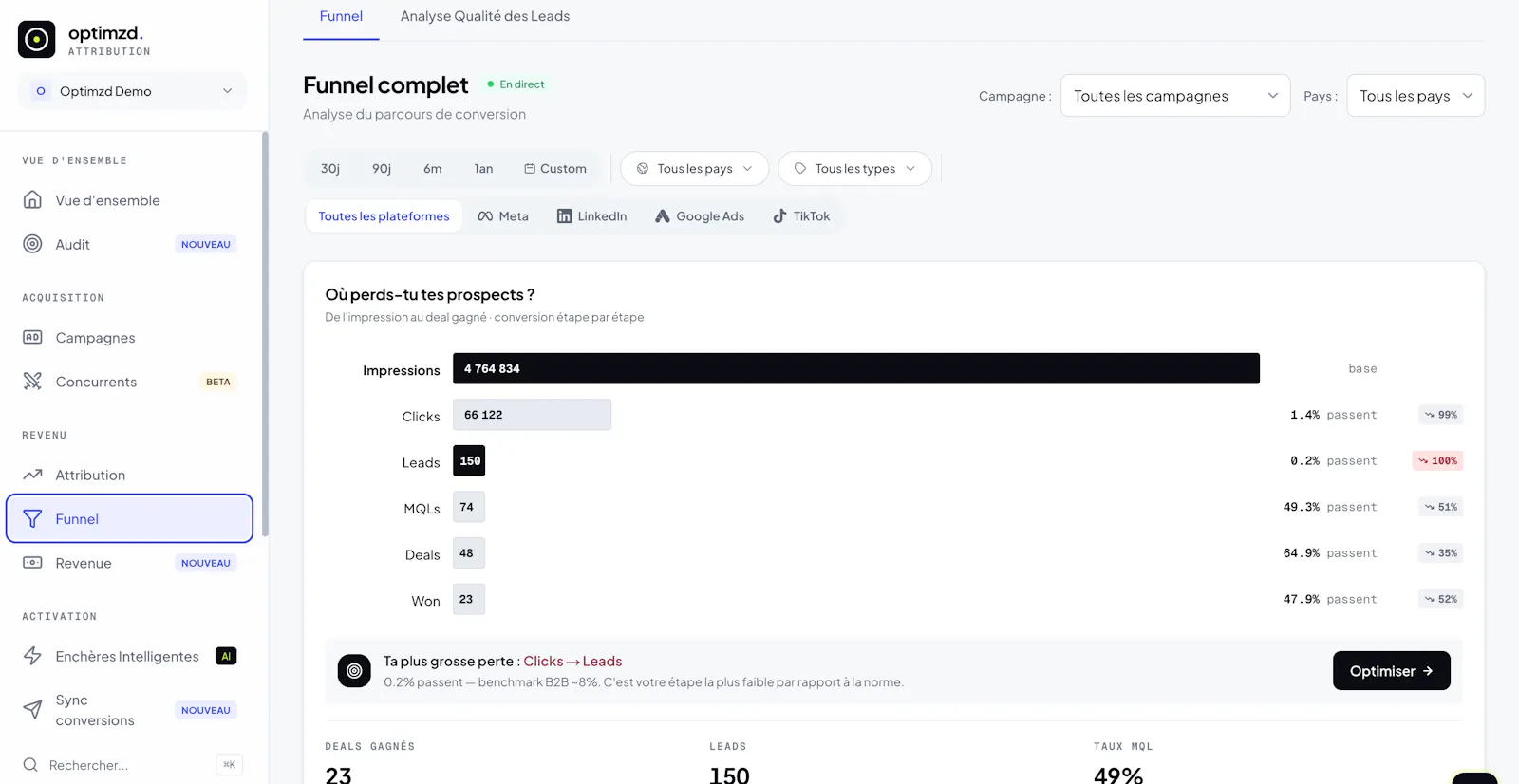 Optimzd screenshot 2