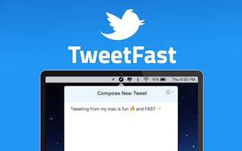 TweetFast for Mac Menubar β‘οΈ gallery image