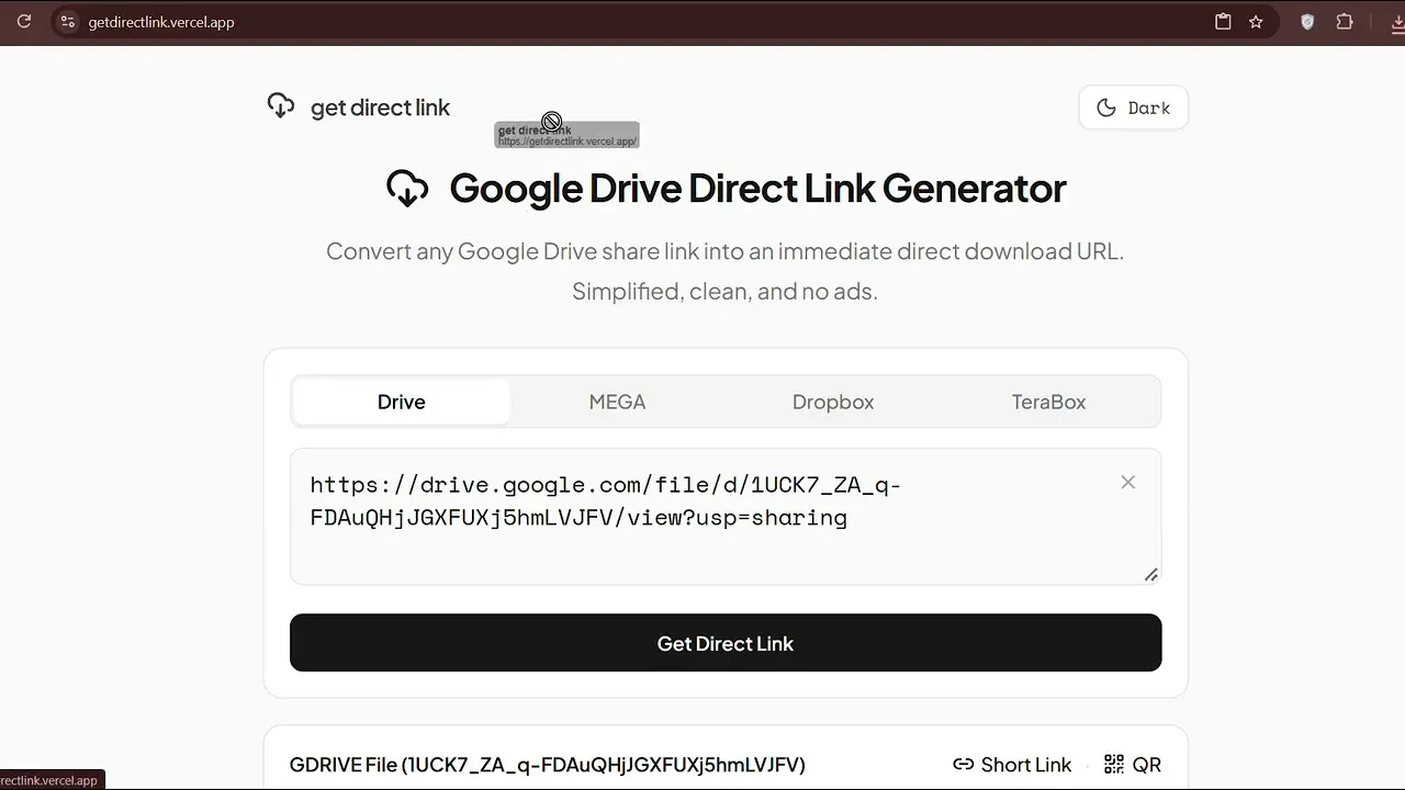 get direct link gallery image