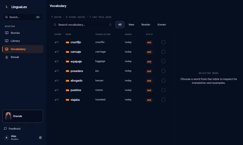LinguaLex screenshot 3