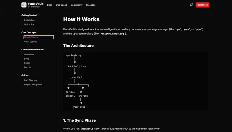 PackVault — Offline Package Management screenshot 2