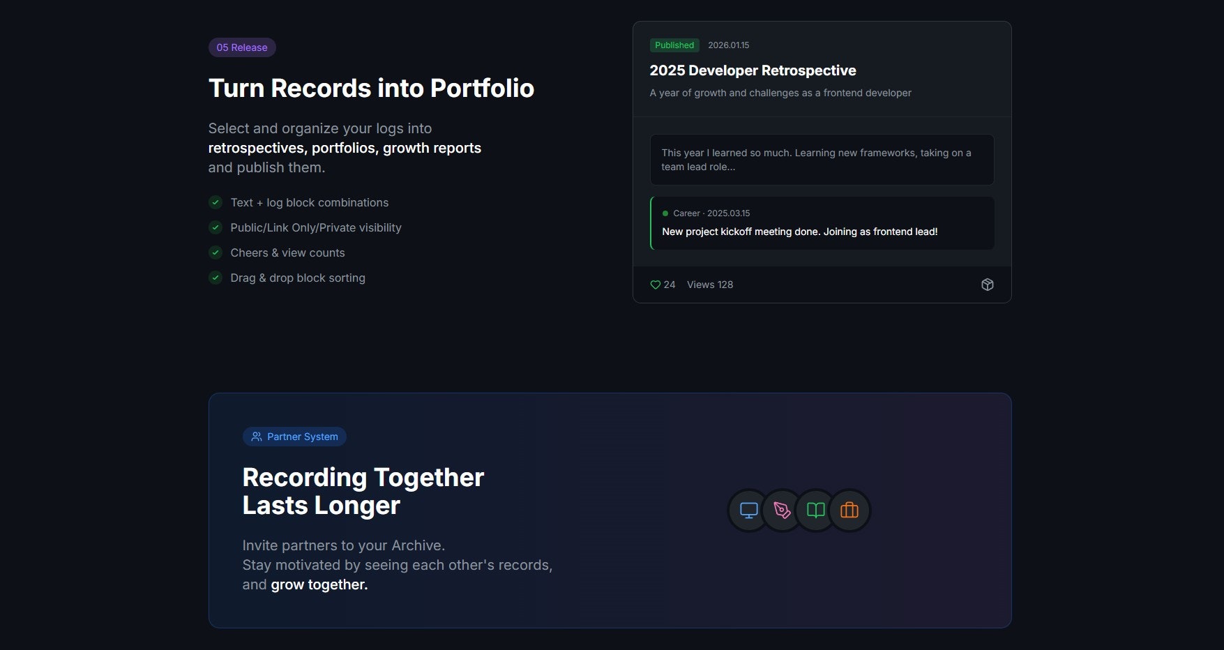 Archvv - Screenshot 4 showing product features and functionality