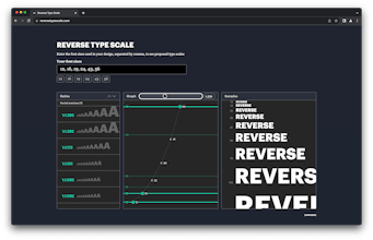 Reverse Type Scale gallery image