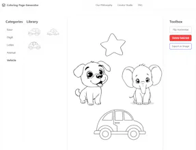 Coloring Page Generator gallery image