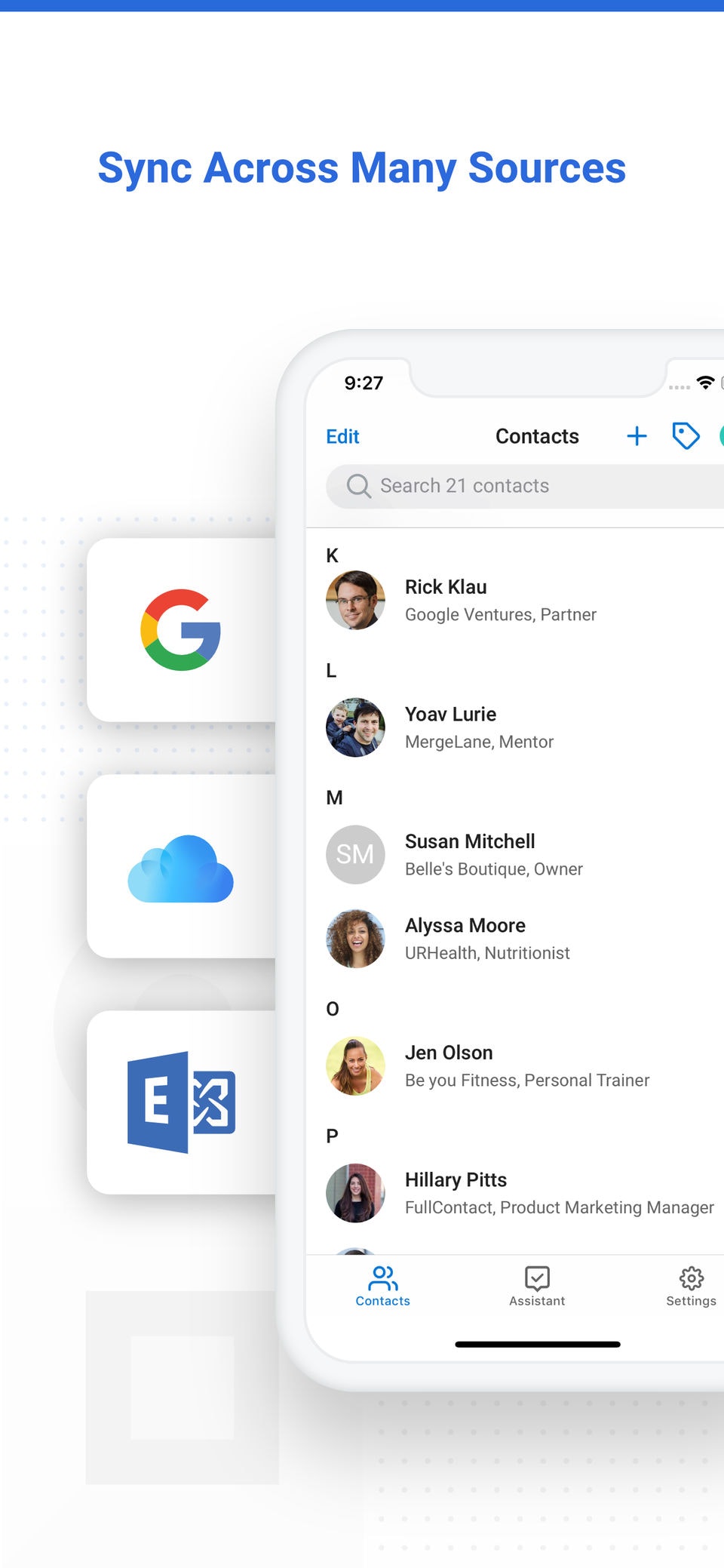 Dossiers by Contacts+ Image