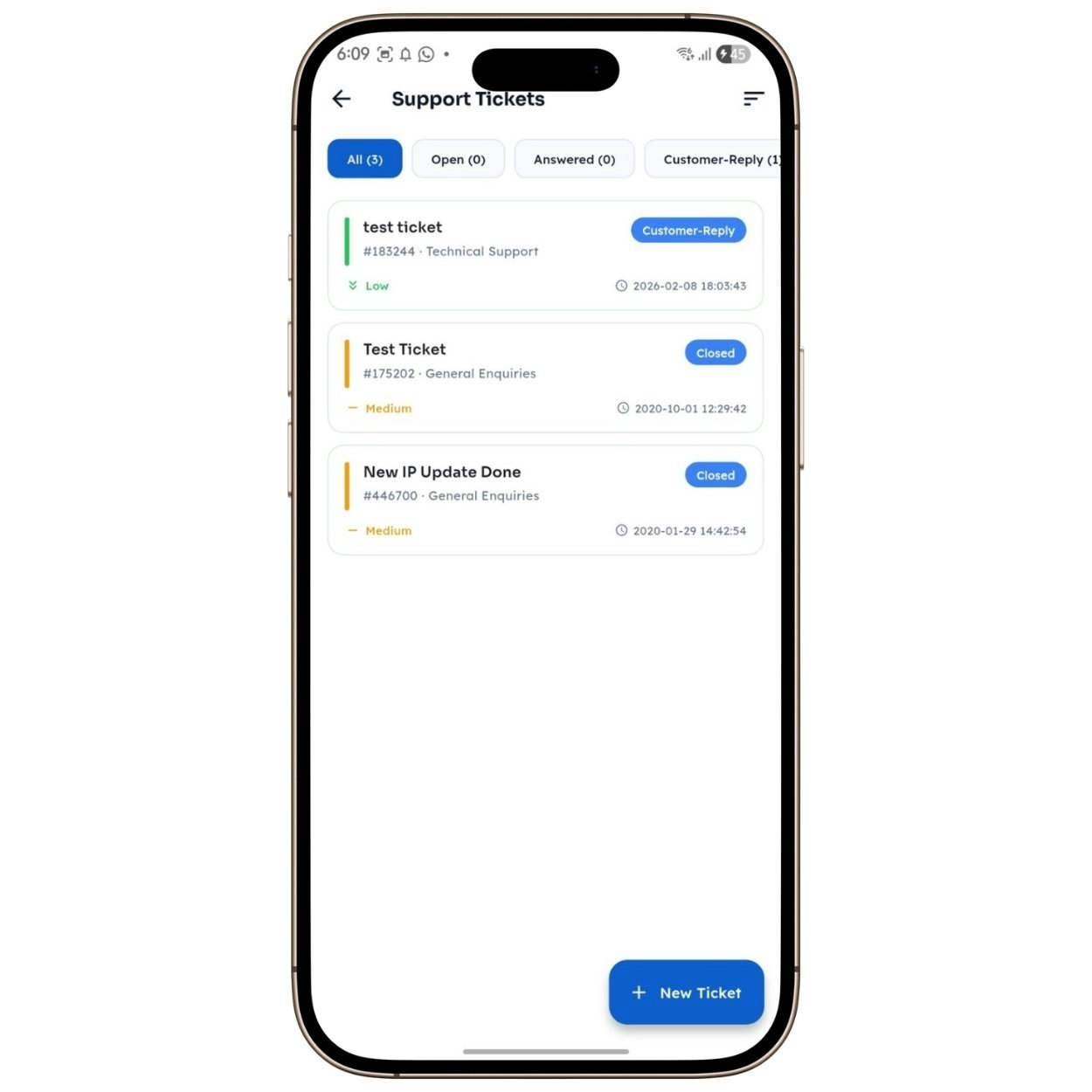 WHMCS Client Area App for Android & iOS gallery image