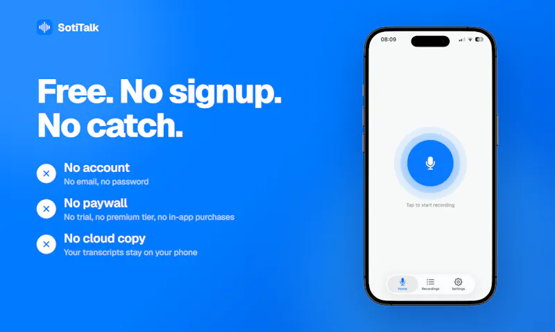 SotiTalk: Voice to Text screenshot 5