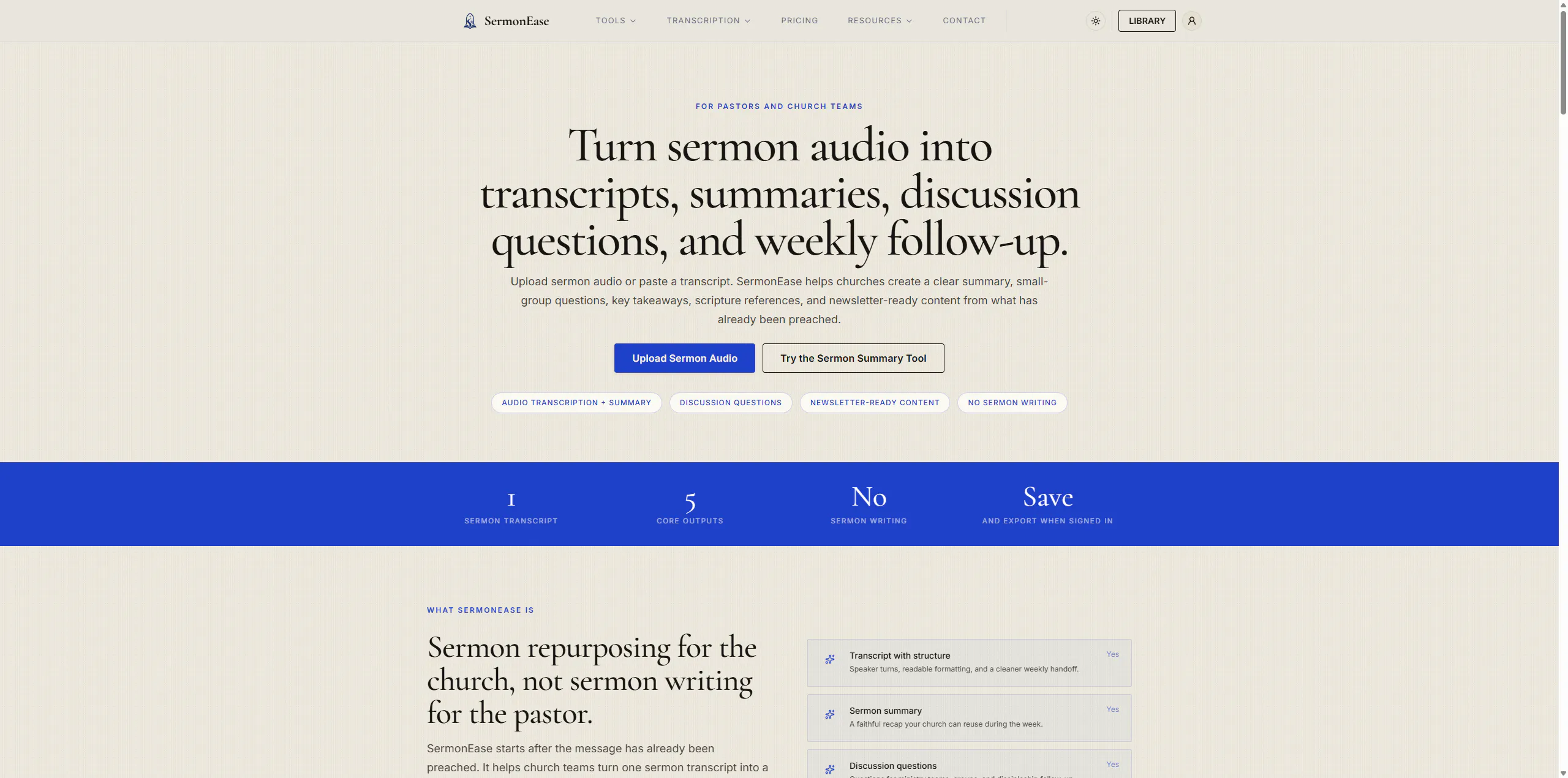 SermonEase 截图 1
