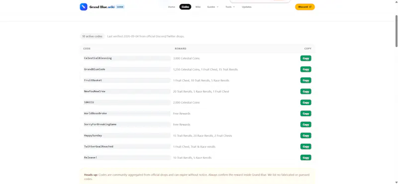 Grand Blue Roblox Wiki screenshot 2