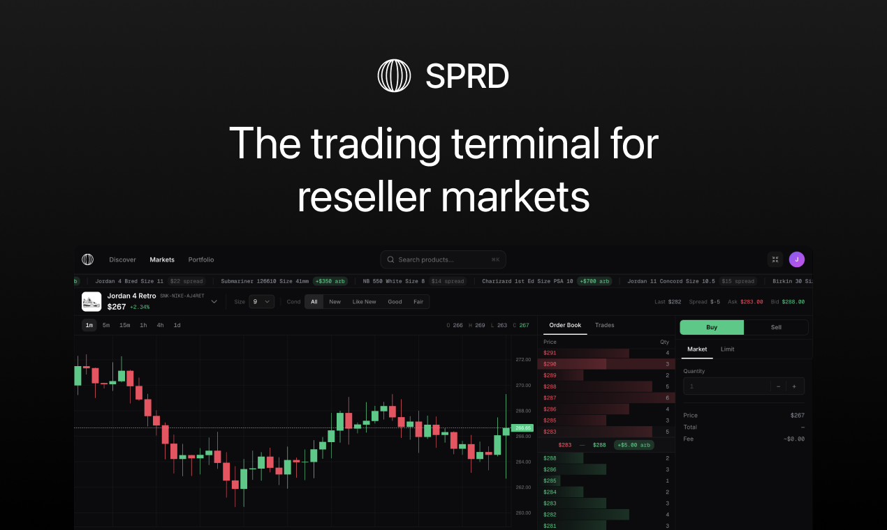 SPRD - Main product screenshot demonstrating key features and user interface