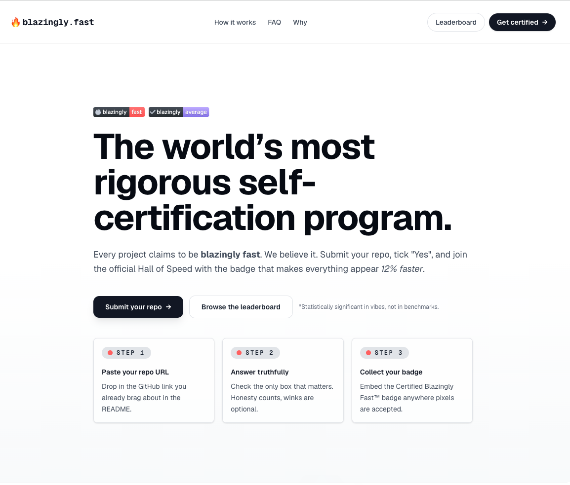 blazingly.fast - Screenshot 2 preview