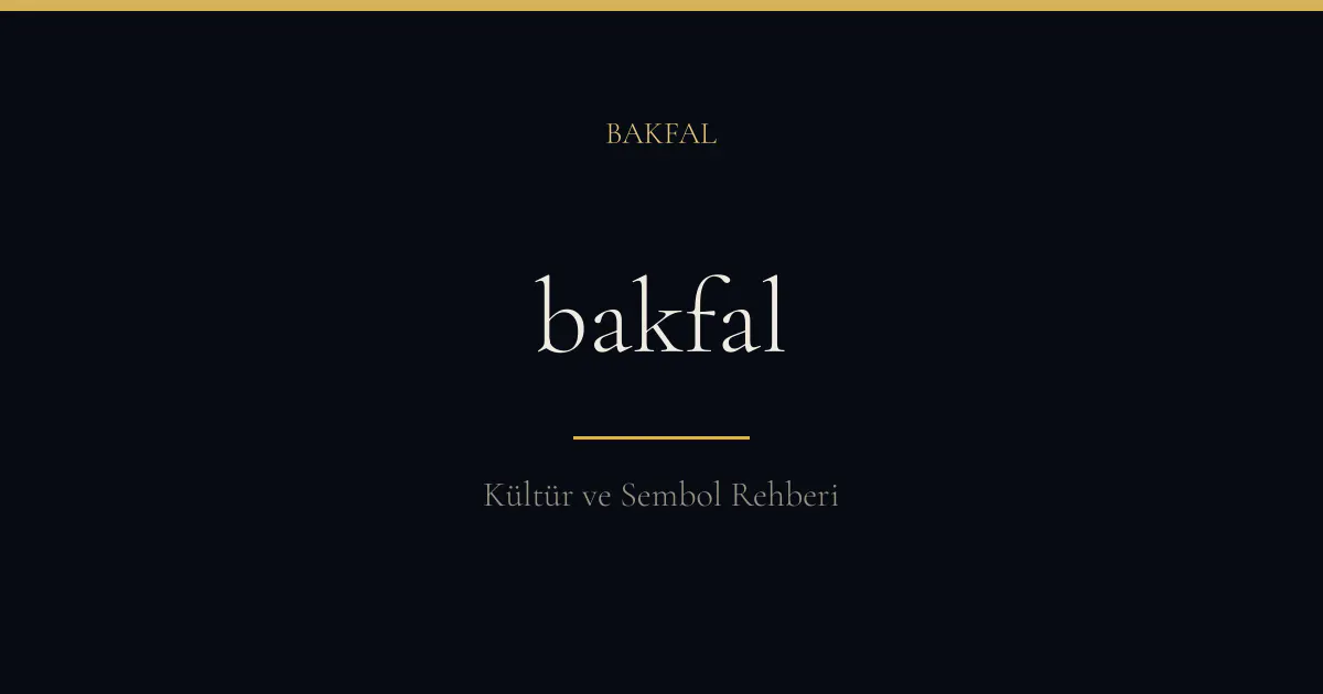 BakFal screenshot