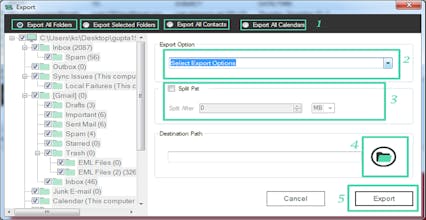MailsSoftware OST to PST Converter gallery image