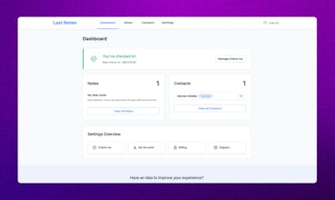 Last Notes gallery image