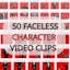 50 Faceless Character Video Clips