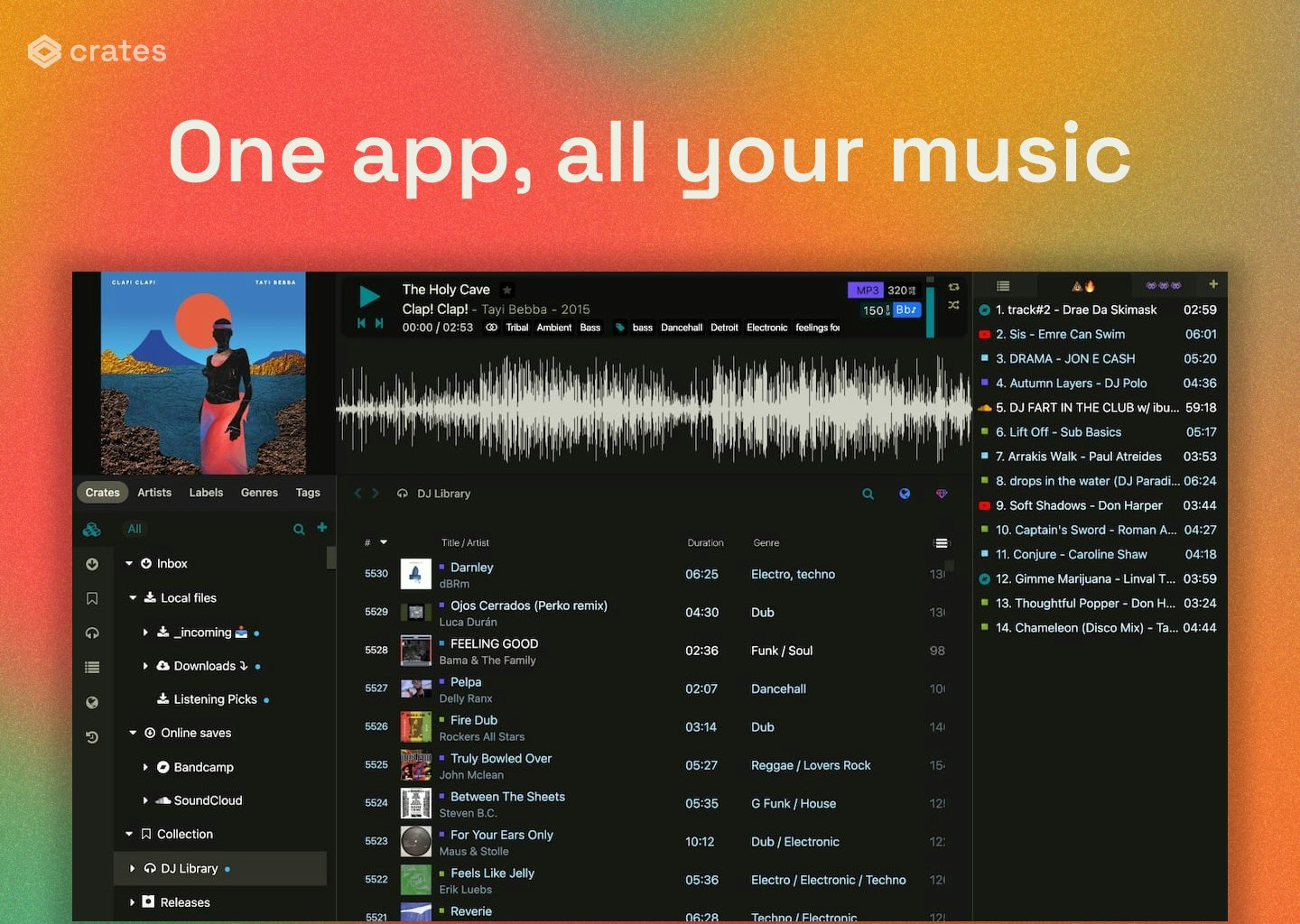 Crates Music App – 02