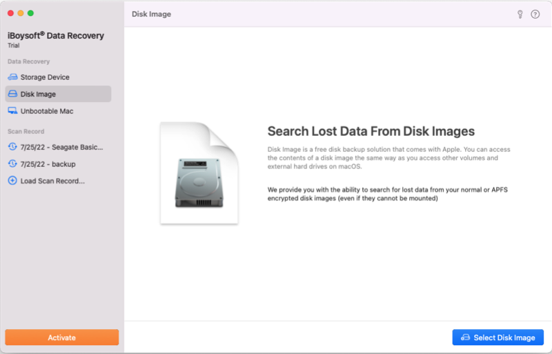 IBOYSOFT Data Recovery voor Mac - Herstel verwijderde of verloren bestanden van elk opslagapparaat op Mac media 3
