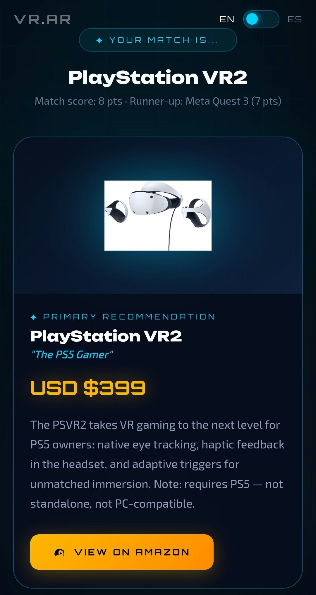VR/AR Finder — vr.ar gallery image