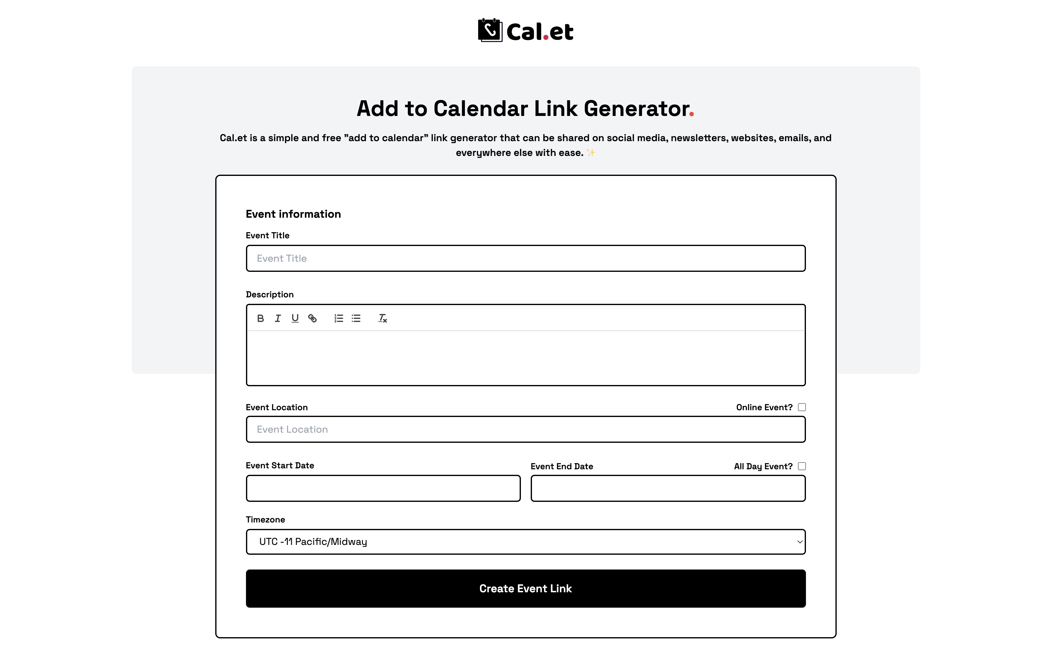 Cal.et - 캘린더 링크 생성기에 추가하십시오. 미디어 2