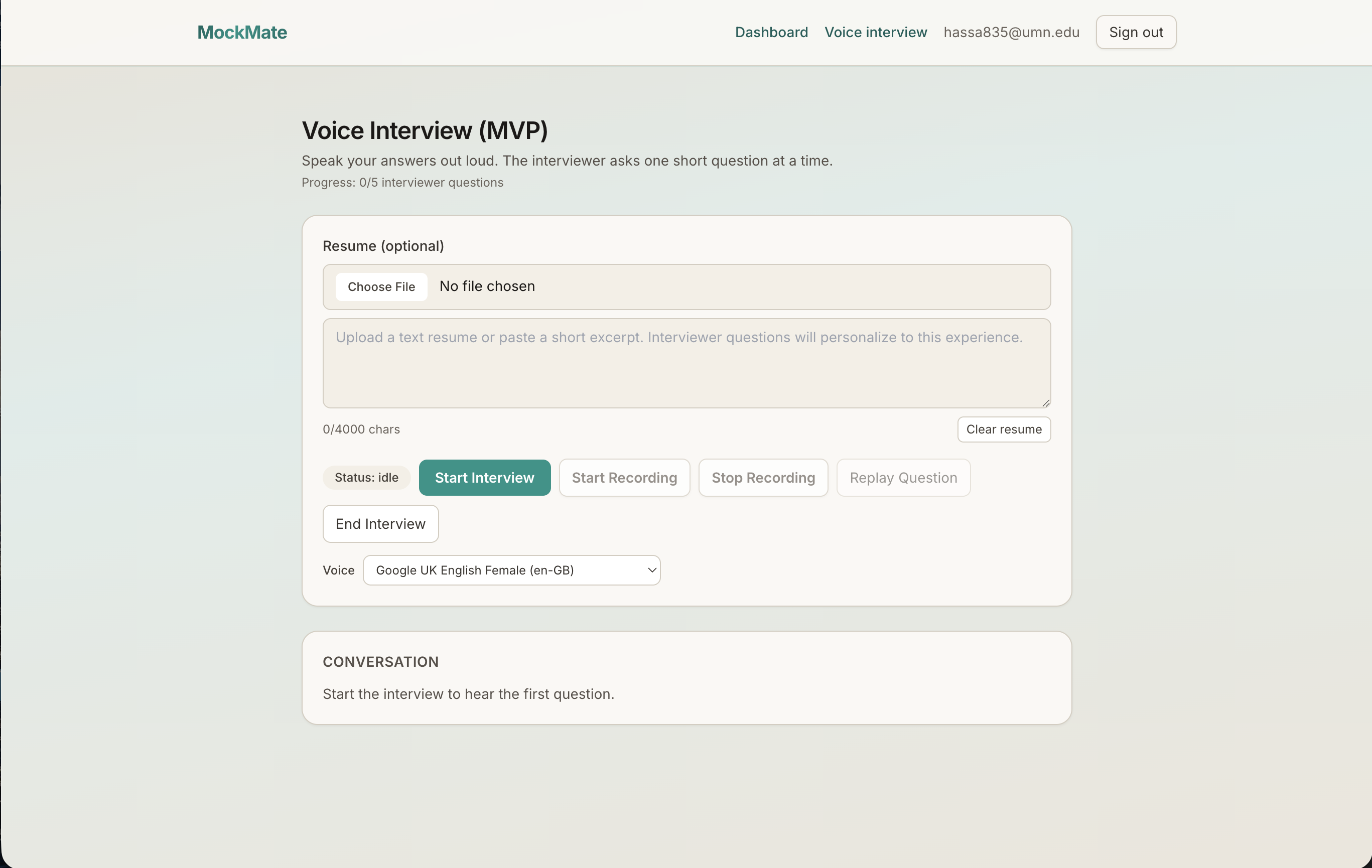 MockMate AI gallery image