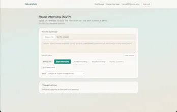MockMate AI gallery image
