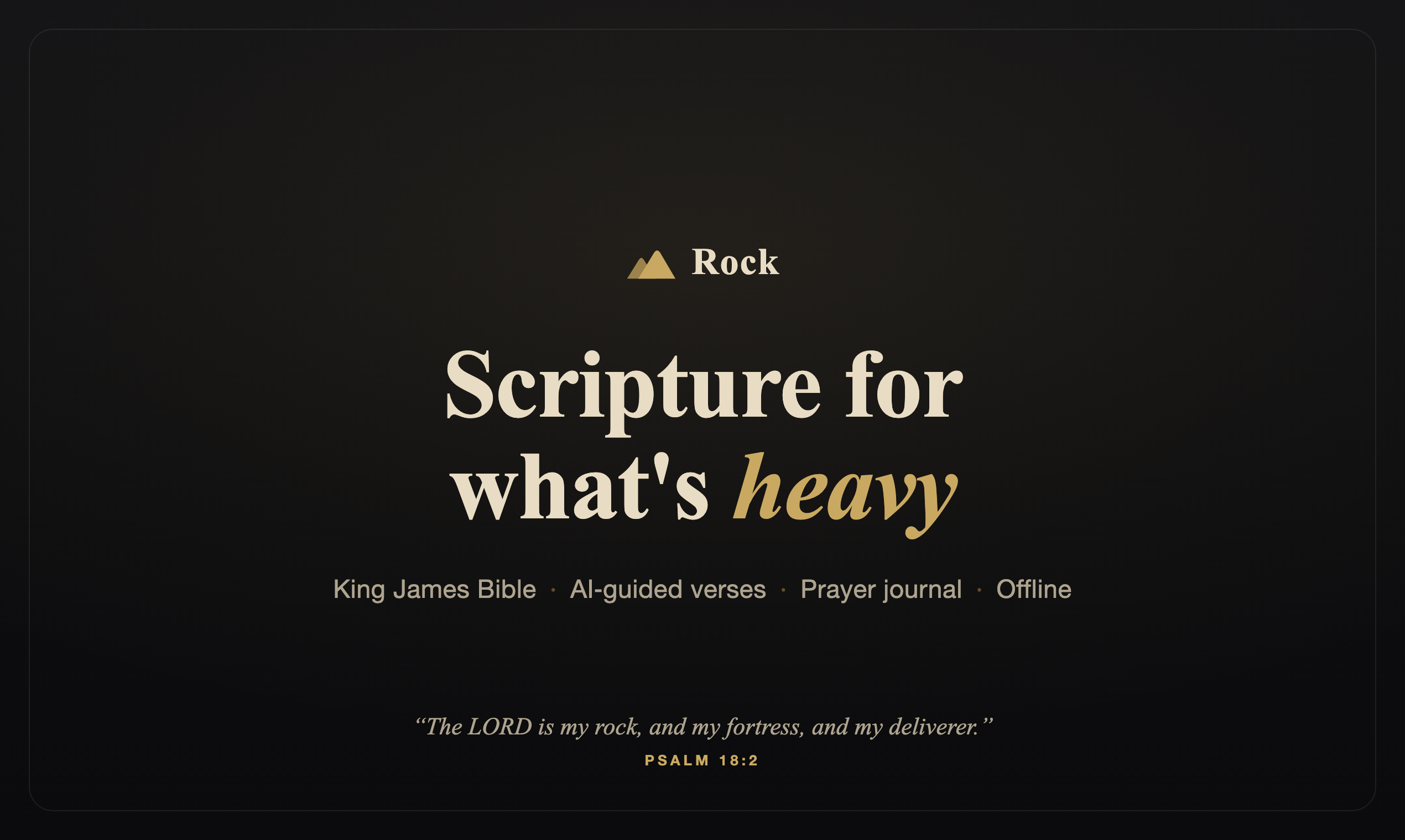 Rock - Scripture Companion gallery image