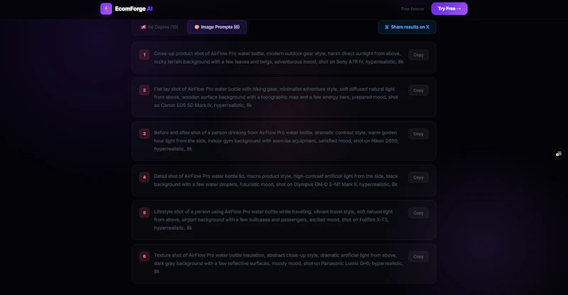 EcomForge AI screenshot 6